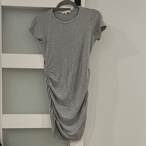 T shirt ruched dress